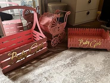 Məhsul: Tematik dekor dəsti – “Baby Girl” Təsvir: - Yeni doğulan qız