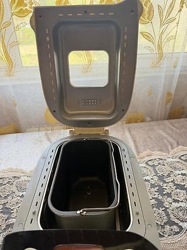 ucuz macbook: Çörəkbişirən (bread maker) aparat - Rəng: Ağ-gümüş tonlarda kompakt — 2