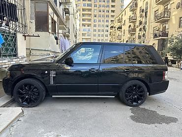 kreditle traktor: Range Rover üçün 4 ədəd orijinal qara rəngli yüngül lehimli disklər və — 2