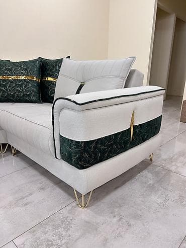 kunc divanl: Künc divan, Açılmayan, Bazasız, Parça — 4