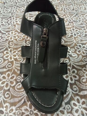 босоножки новые 36 размер: Размер: 39, цвет - Черный, Новый — 4