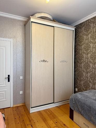 uşaq dolabları: Oğlan və qız üçün, İşlənmiş, 2 təknəfərlik çarpayı, Dolab — 6