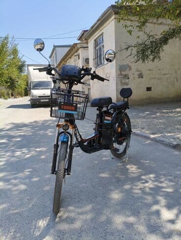 купить велосипед урал: TURON elektrik velosipedi - Güclü arxa hub elektrik mühərriki - İki — 3