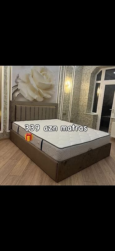 Ortopedik yaylı matras - Ölçü: ikinəfərlik çarpayılar üçün standart