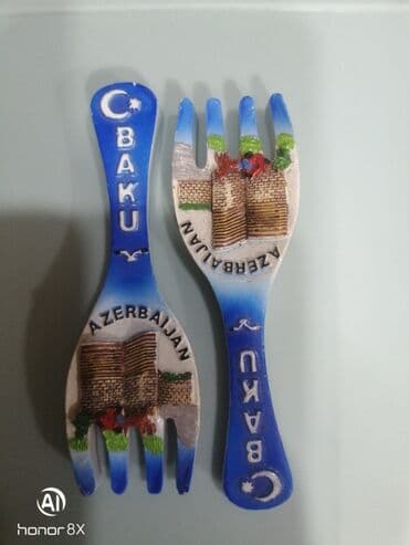 maqnit setka: Fiqur, rəng - Göy — 8