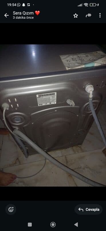 купить стиральную машину бу: Paltaryuyan maşın Samsung, 10 kq, İşlənmiş, Avtomat, Qurutmasız, Ödənişli çatdırılma — 2