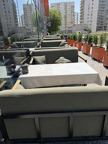 Kafe/restoran üçün açıq hava oturma dəsti Tərkib: - 2 ədəd — 2