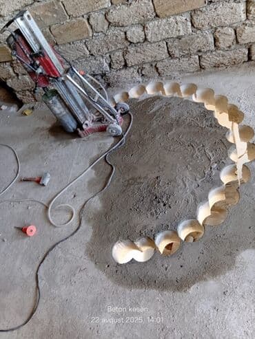 Ножи: Beton kəsimi və beton deşmə xidməti - Armaturlu/armatursuz beton — 10