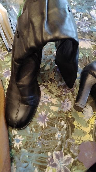 Сапоги: BAROCO Collection qadın çəkmələri,natural dəri Layka, razmer 36-37 - — 1
