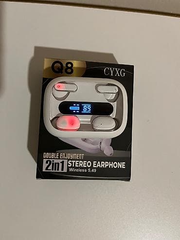 Yeni Simsiz (Bluetooth) Qulaqcıqlar, rəng - Ağ