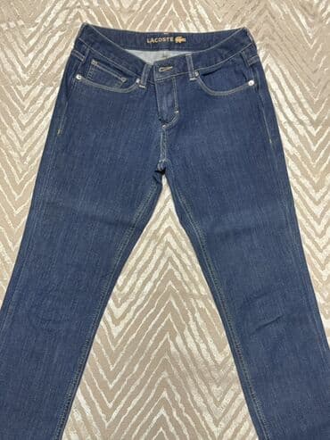 salvar qadin: Lacoste qadın cins şalvarı - Brend: Lacoste (daxili bel hissəsində — 1