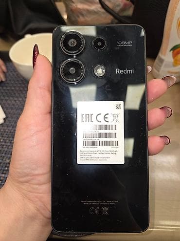 Audio: Redmi smartfon Əsas xüsusiyyətlər: - Arxa kamera: 108 MP (Capture — 3