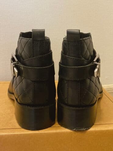 qiz ucun botlar: Ölçü: 37, rəng - Qara, İşlənmiş — 6