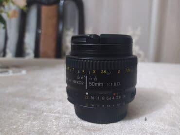 фильтр: Nikkor obyektiv tezedir demek olarki. 50mm 1:1.8 d — 1