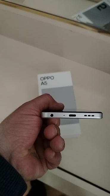 ag ekran: Oppo A5, 256 GB, rəng - Ağ, Sensor, Barmaq izi, İki sim kartlı — 5