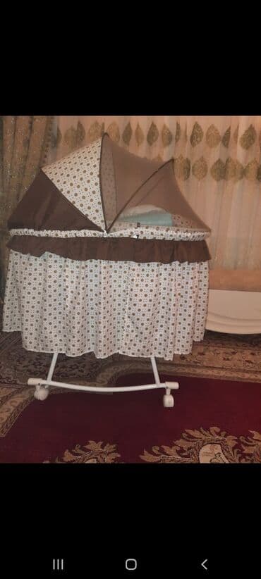 paltar qurutmaq ucun asilqan: Oğlan və qız üçün, İşlənmiş, Yumru, Beşik, Dəstsiz, Matrassız, Yellənmə mexanizmsiz — 1