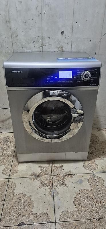 Məişət texnikası: Paltaryuyan maşın Samsung, 5 kq, İşlənmiş, Avtomat, Qurutma var, Ödənişli çatdırılma — 1