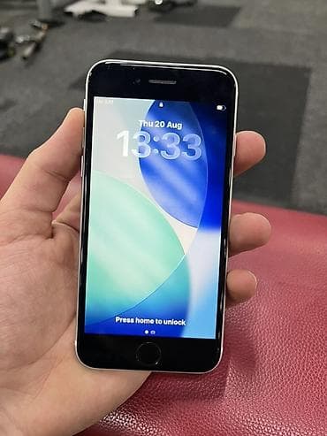 iphone s 2022: IPhone SE 2020, 64 GB, Ağ, Barmaq izi — 2
