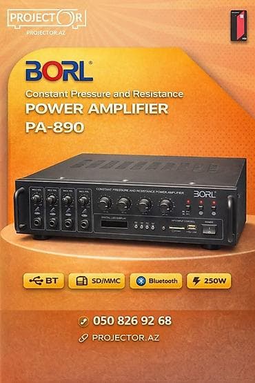 BORL audio gücləndiriciləri – müxtəlif ehtiyaclar üçün çoxşaxəli