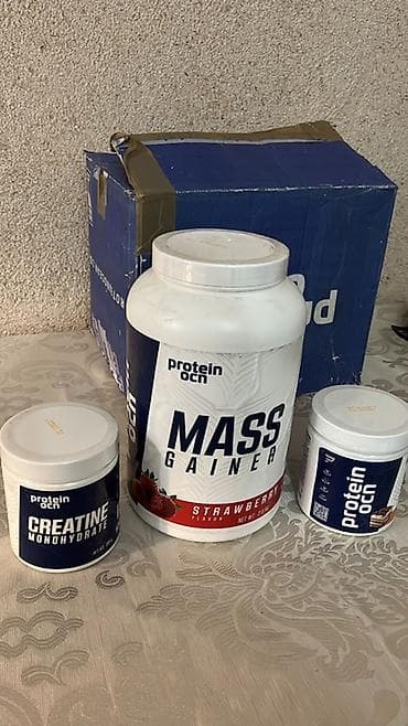 İdman alətləri: Protein OCN idman qidalanması seti Çox aldığım üçün lazım olmadı — 2