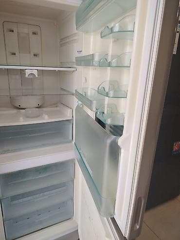 1660 super: İşlənmiş 2 qapılı Hotpoint Ariston Soyuducu Satılır, rəng - Bej, Təkərli — 4