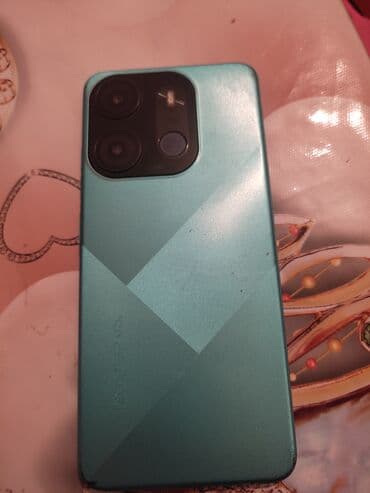 телефон fly iq4404 spark: Tecno Spark smartfon - Rəng: mavi-yaşıl (geometrik teksturalı arxa — 1