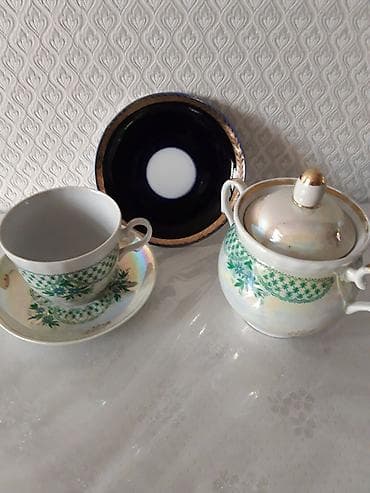 Çay dəsti, Farfor, 1 nəfərlik, SSRİ lalafo.az -da Çay dəsti, Farfor, 1 nəfərlik, SSRİ