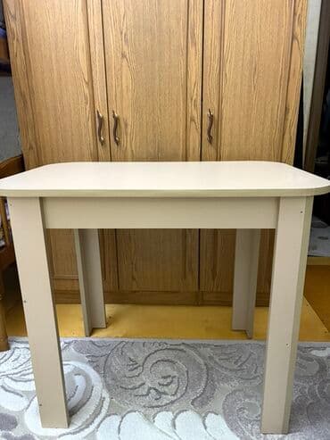 шкаф со столом: Açılmayan, MDF, Dördbucaq masa — 1