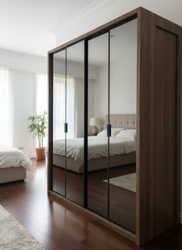 4 qapılı Düz dolab, Qarderob, paltar dolabı, Türkiyə