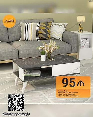 Düz masa, Açılmayan, Təkərsiz, Teksturalı laminat, Zəmanətsiz