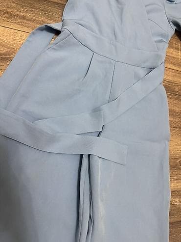 Baş geyimləri: Məhsul: Açıq mavi kombinezon 36 ölçüdür ama 38’lerde geyine biler. - — 4