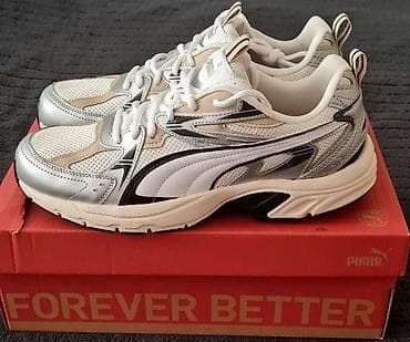 krosovkalar: Puma Milenio Tech ağgümüşübejiviy rənglərin qarışığıdır — 4