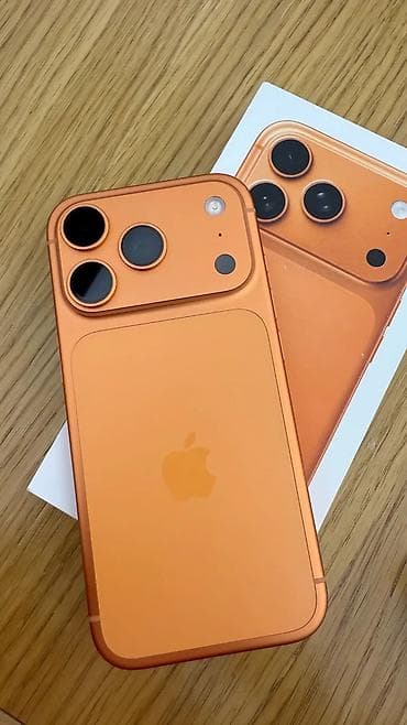 iphon 6 plus: IPhone 17 Pro Max, 256 GB, Narıncı, Face ID — 2