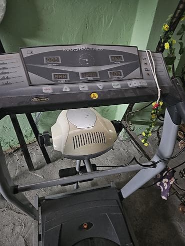 Шлемы: Marshall Fitness qaçış trenajoru - Elektrikli treadmill – idarə — 4