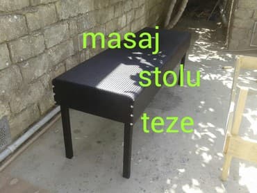 masaj stol: Masaj masasi teze mohkem yumsaq ve her reng kojalardan bu cur duzz — 1
