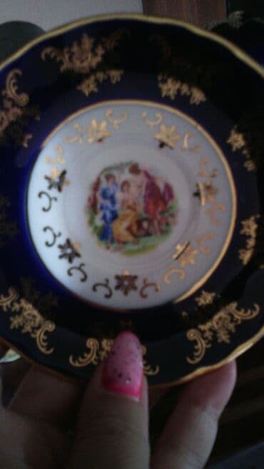 kofe servisi: Qəhvə dəsti, Kobalt, 6 nəfərlik — 2