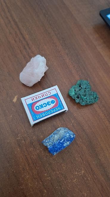 bocka i: Набор натуральных камней: Розовый кварц, Малахит и Лазурит 💎 — 7
