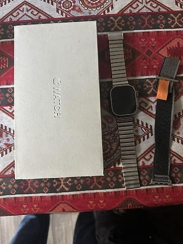 mx7 smartwatch: Smart saat, Apple, Sensor ekran, rəng - Ağ — 2