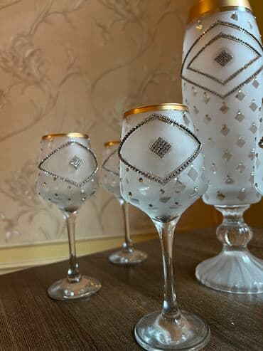 Süfrə qab-qacaqı: Qədəhlər, 6 ədədli dəst — 6