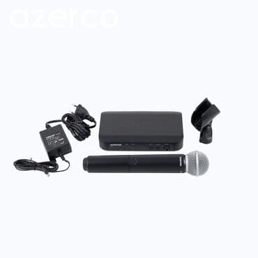 karaoke sistemi: Yeni Simsiz (Bluetooth) Mikrofon Shure, Pulsuz çatdırılma — 4