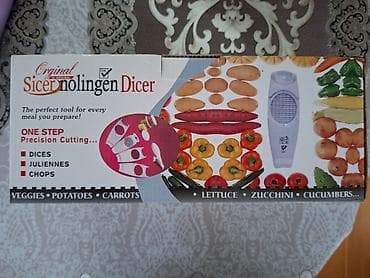 servant qablari: Universal tərəvəzdoğrayan Nicer Dicer Mətbəx üçün çoxfunksiyalı — 4