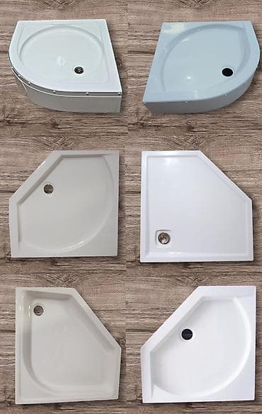 Duş poddonları fiber akril material. ölçülər mövcuddur. 
YENİ