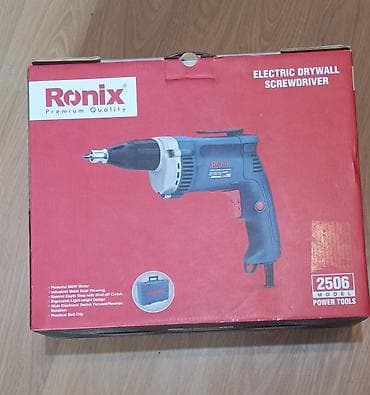 Ronix 2506 – Elektrik Alçıpan Vintqaytaran Texniki göstəricilər: -