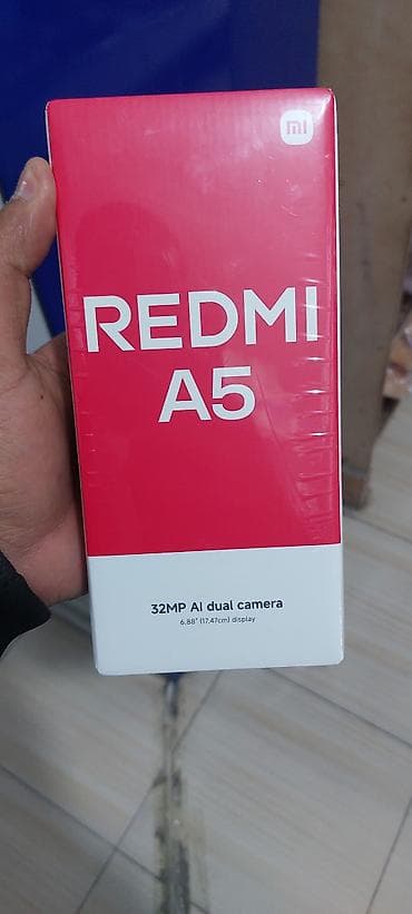 xiaomi note 9 s: Redmi A5, 64 GB, rəng - Qara, Barmaq izi — 1