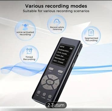 tp link archer: Cappsu Digital Voice Recorder – səs yazma qurğusu Əsas xüsusiyyətlər — 8