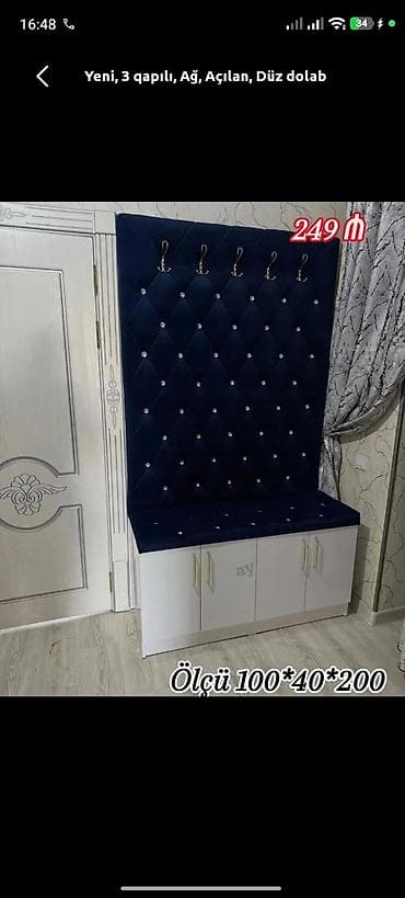 seyf qapi islenmis: Yeni, 3 qapılı, Ağ, Açılan, Düz dolab — 1