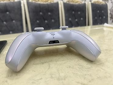 Digər oyun və konsollar: Sony DualSense simsiz oyun pultu – PS5 üçün - Rəng: gümüşü/incyə kimi — 2