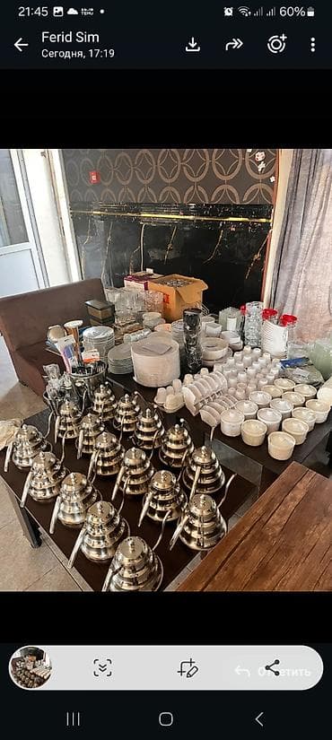 Оборудование для ресторанов, кафе: Kafe-restoran üçün mətbəx və servis ləvazimatları komplekti Məhsul — 1