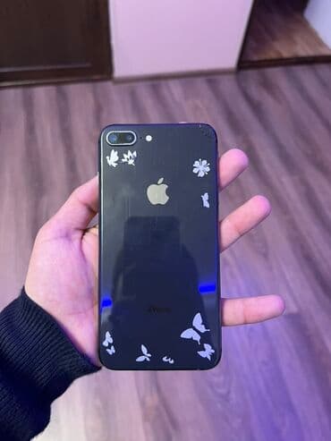 apple iphone 6s: IPhone 8 Plus, 256 GB, Qara, Barmaq izi, Simsiz şarj — 2