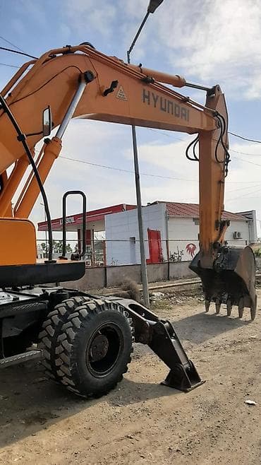traktor tekeri: Hyundai 200W-7 təkərli ekskavator - Brend/model: HYUNDAI 200W-7 - — 10